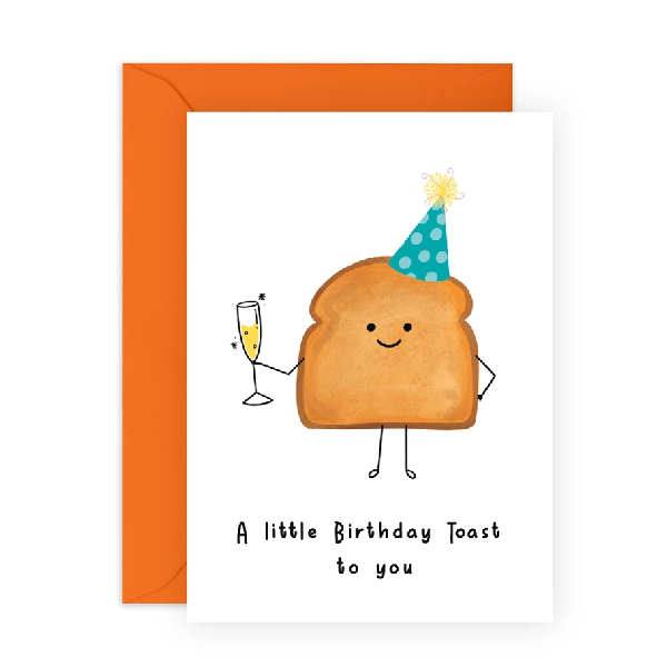 Birthday Toast Birthday Card