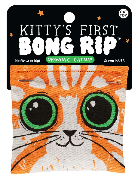 Blue Q Catnip Toy | Kitty's First Bong Rip