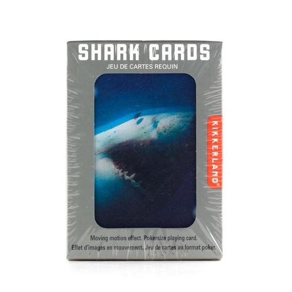 3-D Shark Motion Playing Cards