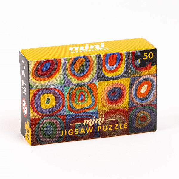 Mini Masterpieces 50pc Jigsaw | Squares With Concentric Circles
