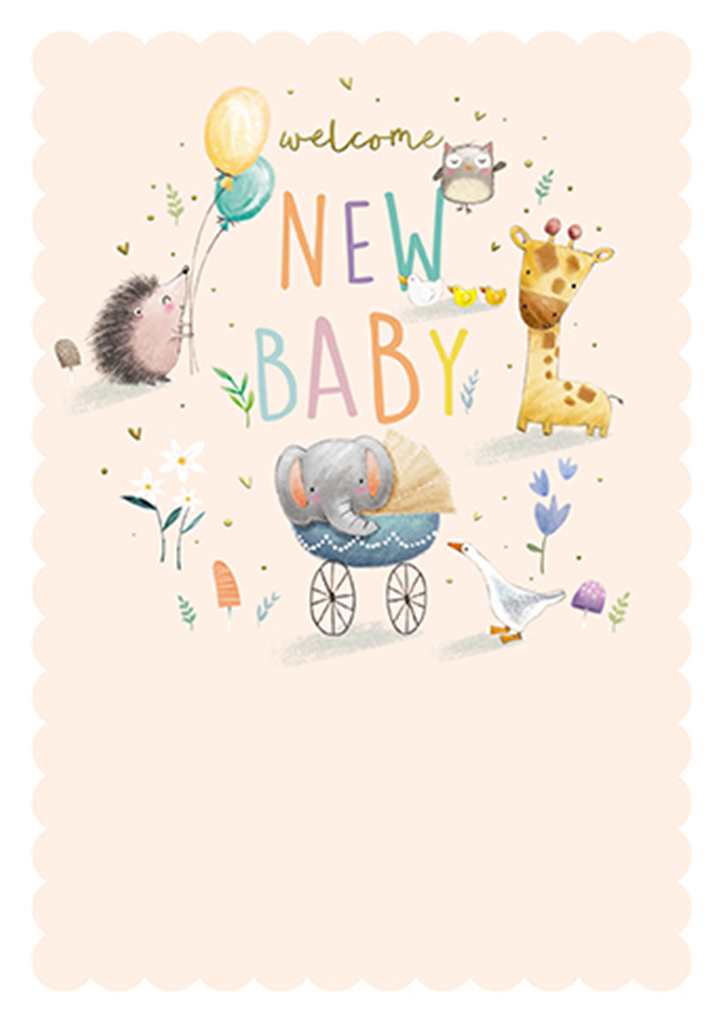 Welcome Baby Card