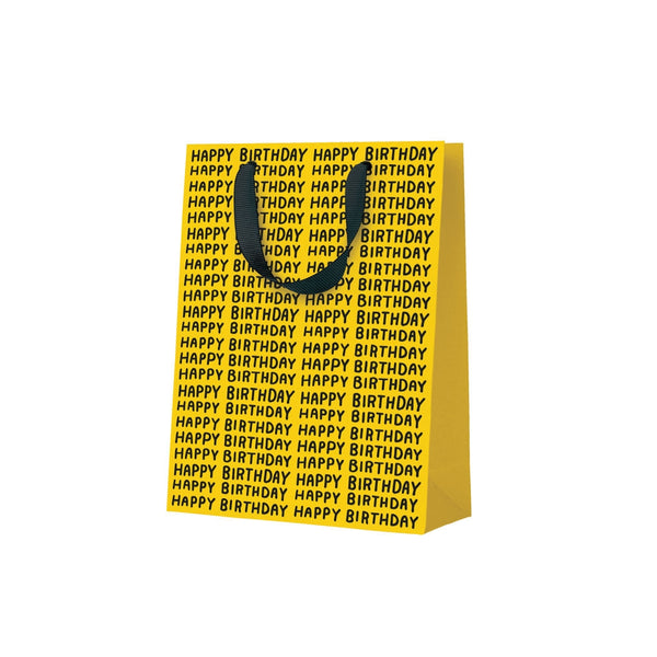 Small Happy Birthday Repeat Gift Bag | Ohh Deer | The GIfted Type - The ...