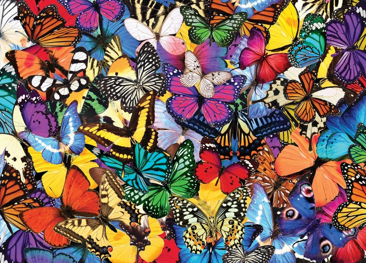 Peter Pauper 500 Piece Puzzle | All The Butterflies