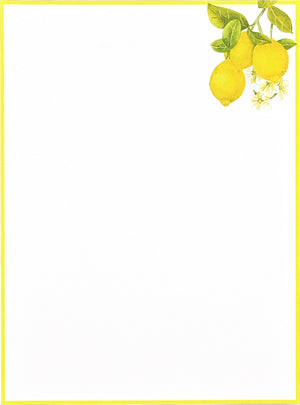 Amalfi Lemons Stationery Set