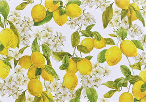 Amalfi Lemons Blank Notecards