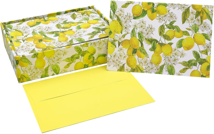 Amalfi Lemons Blank Notecards