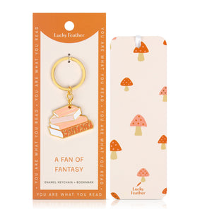 Fan Of Fantasy Bookmark Keychain