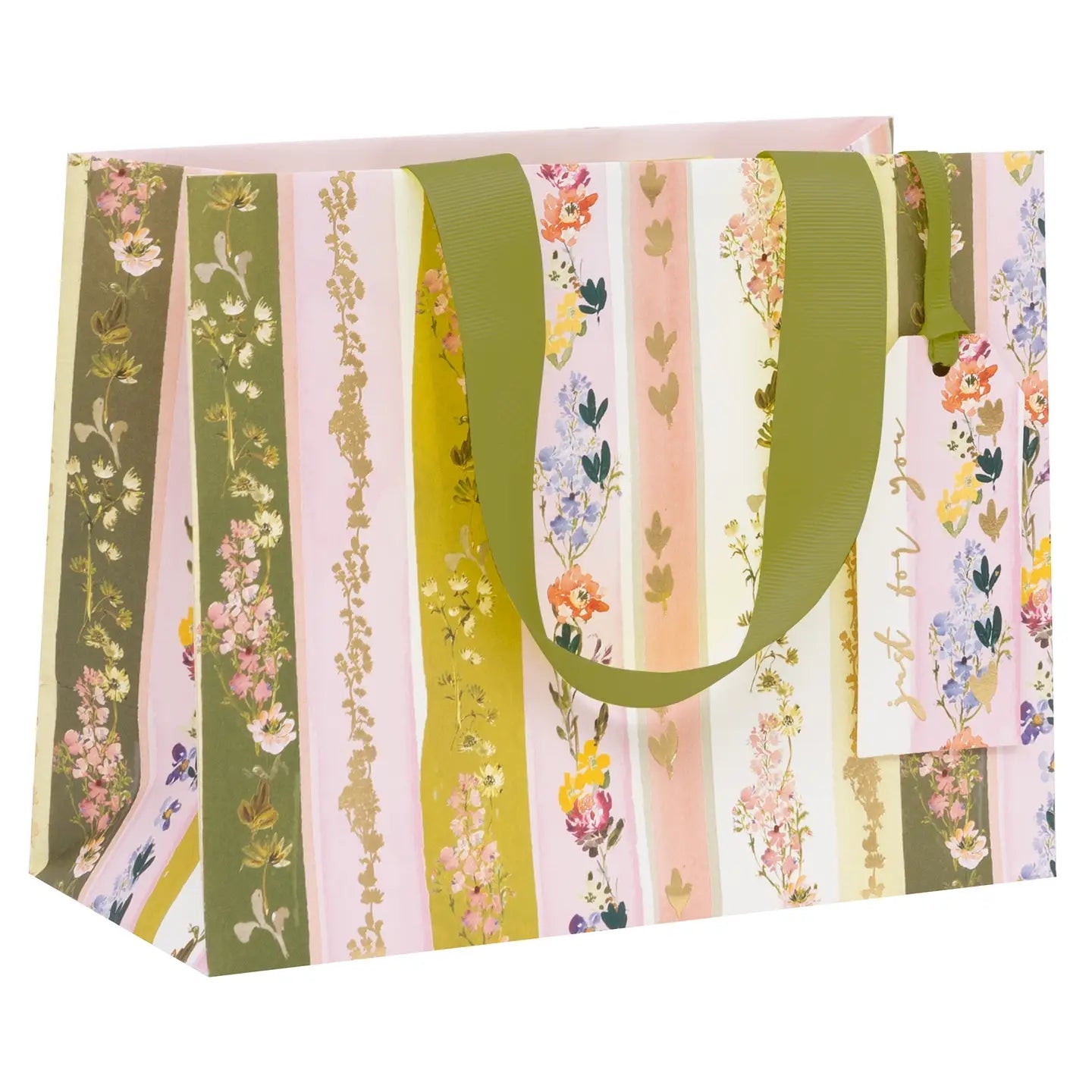 Medium Landscape Linea Floral Gift Bag