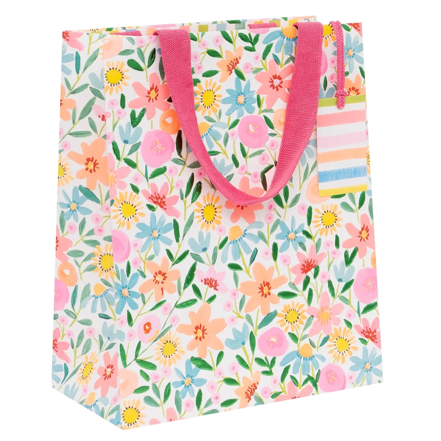 Large Blazing Blooms Gift Bag