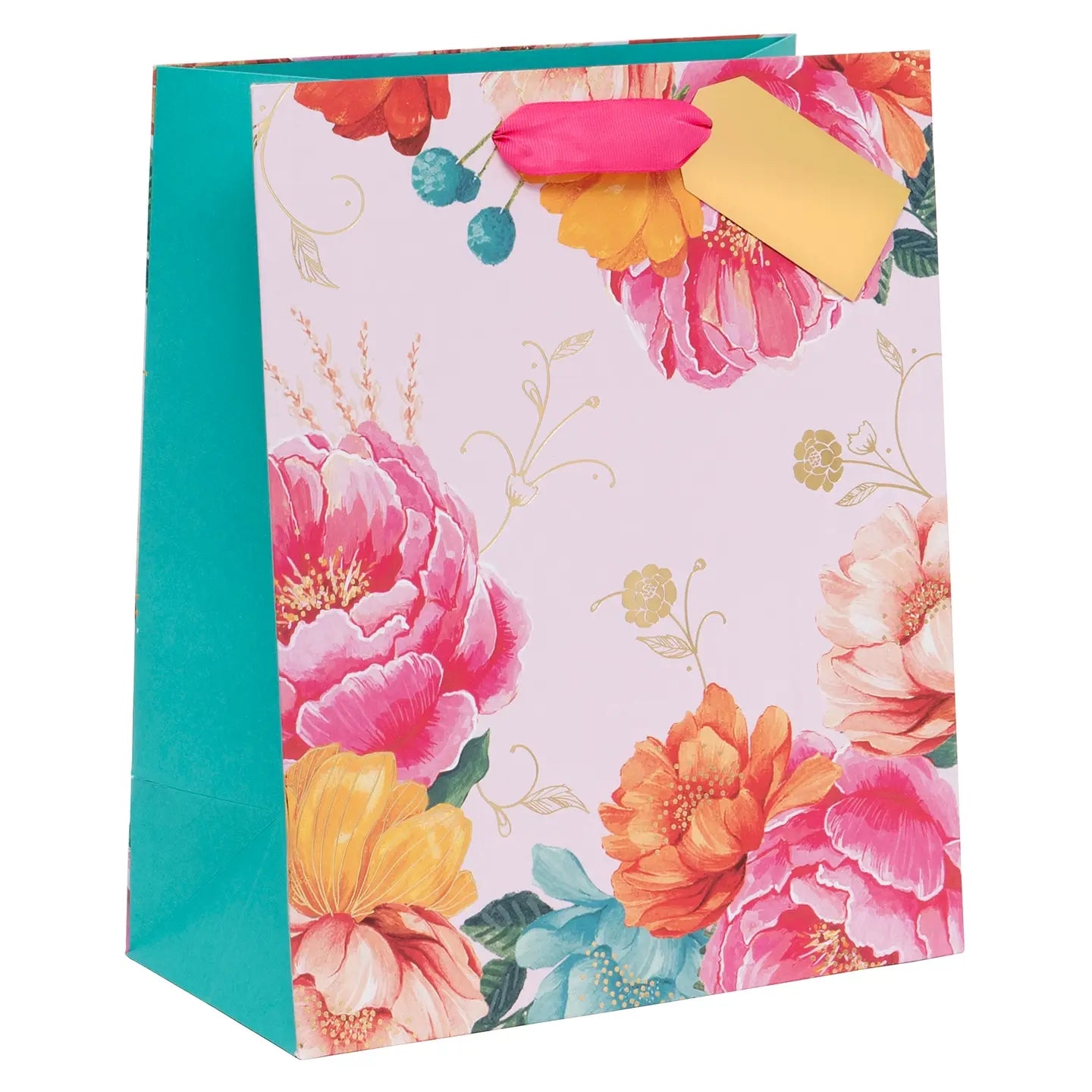Large Peony Blush Gift Bag