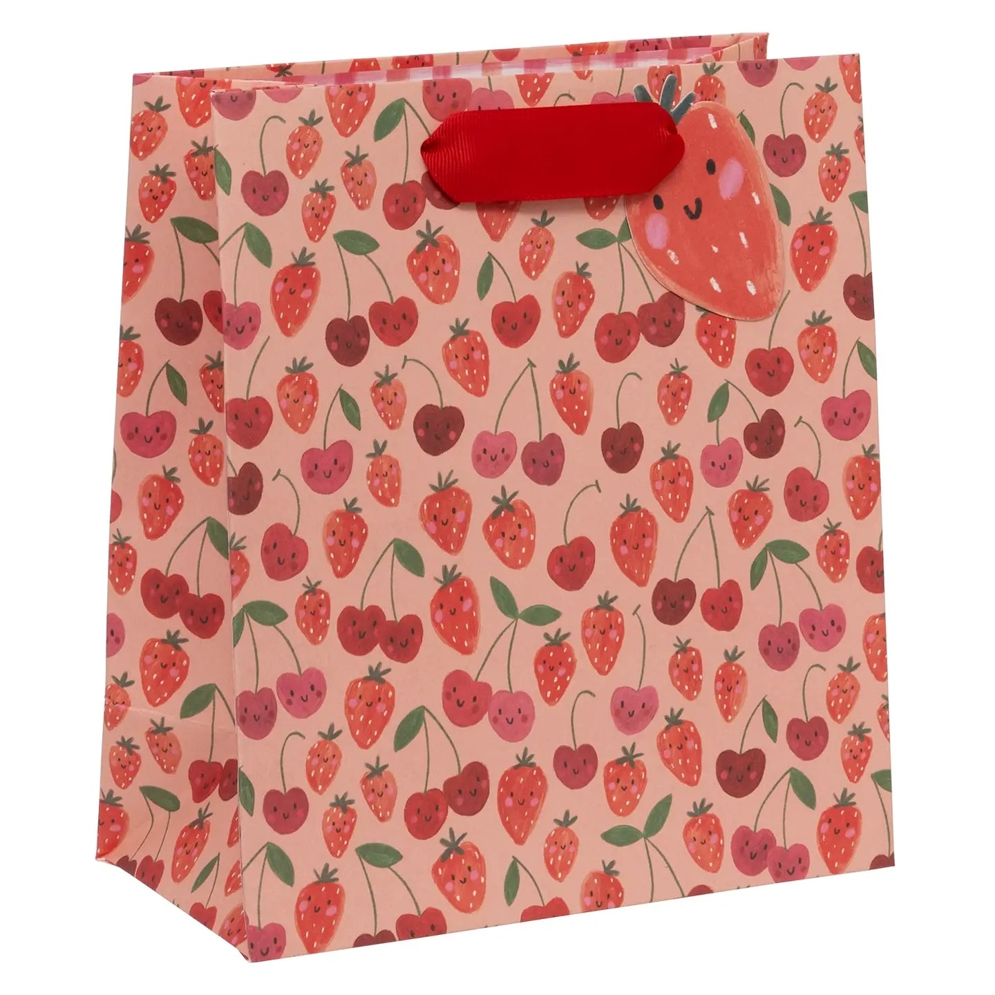 Medium Cherry Strawberries Gift Bag