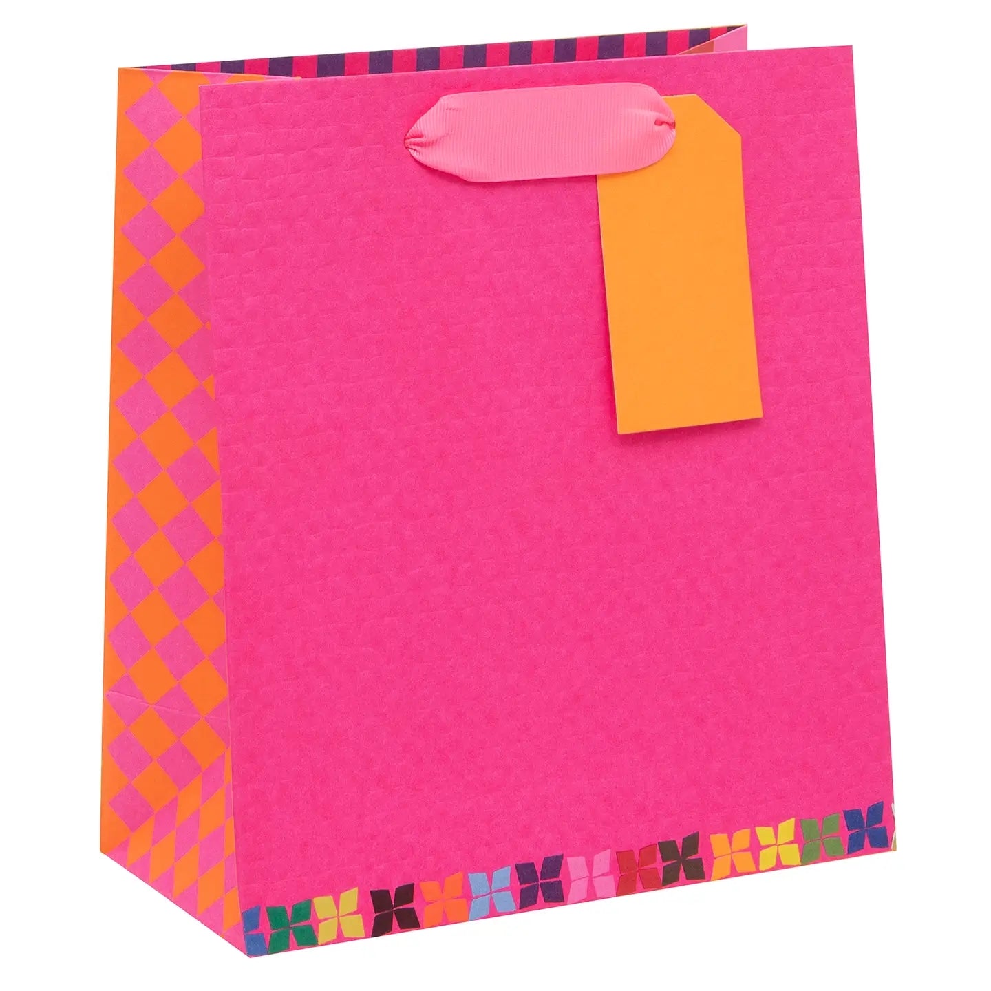 Medium Colour Hub Pink Gift Bag