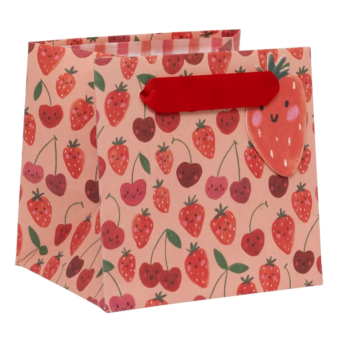 Short Cherry Strawbs Gift Bag
