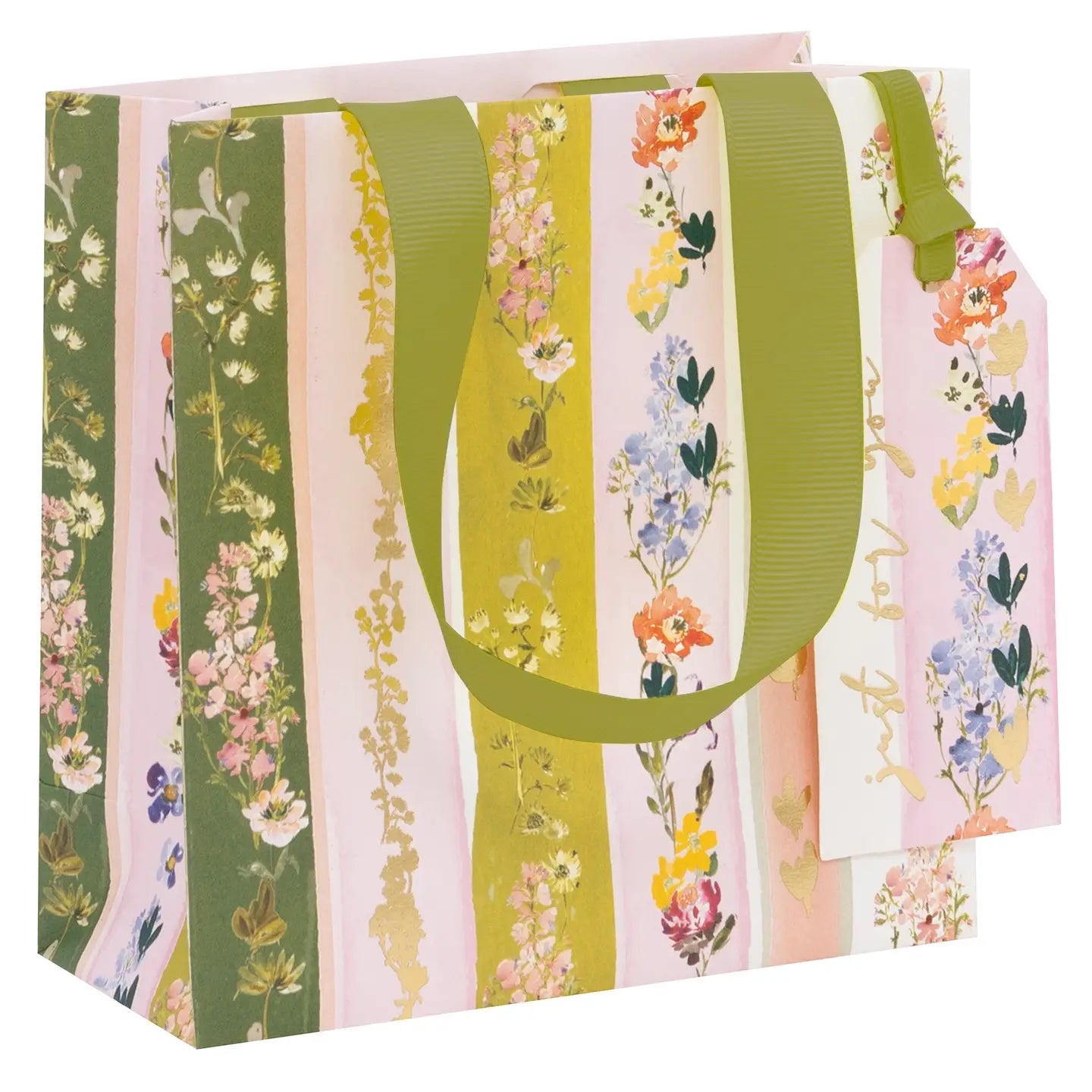 Small Linea Floral Gift Bag