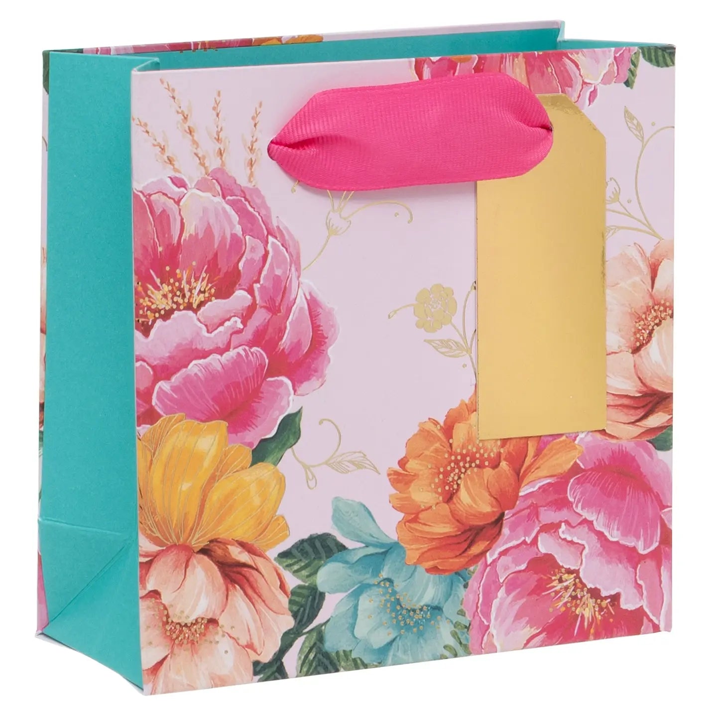 Small Peony Blush Gift Bag
