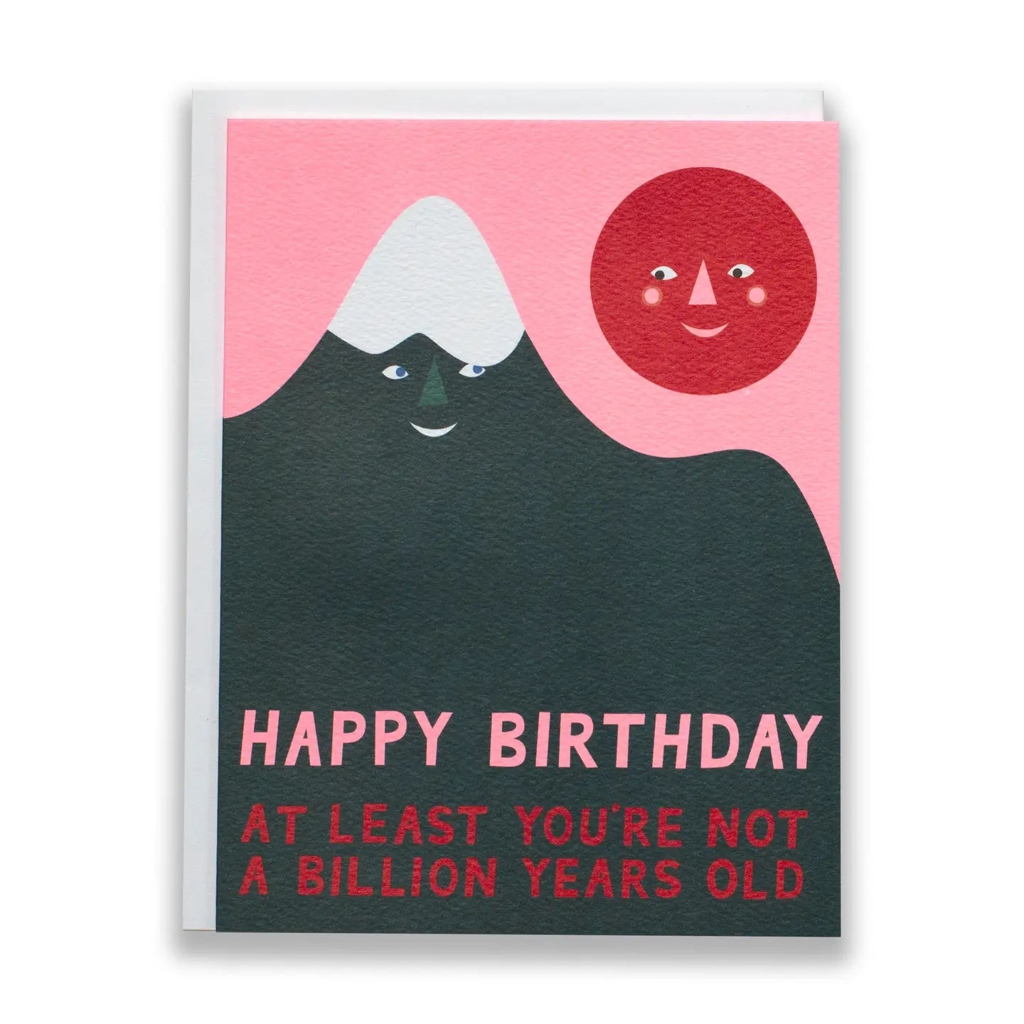 Billion Mountain Birthday Card