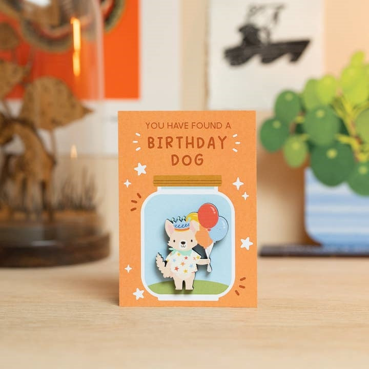 Dapple & Dot Pin | Birthday Dog
