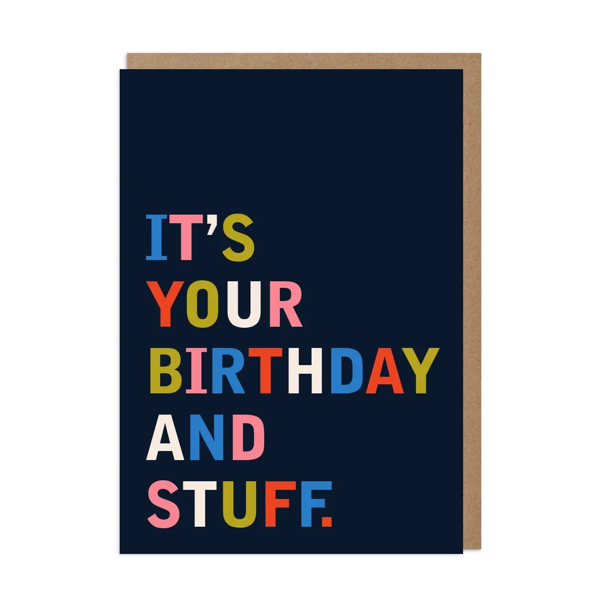 Birthday & Stuff Birthday Card