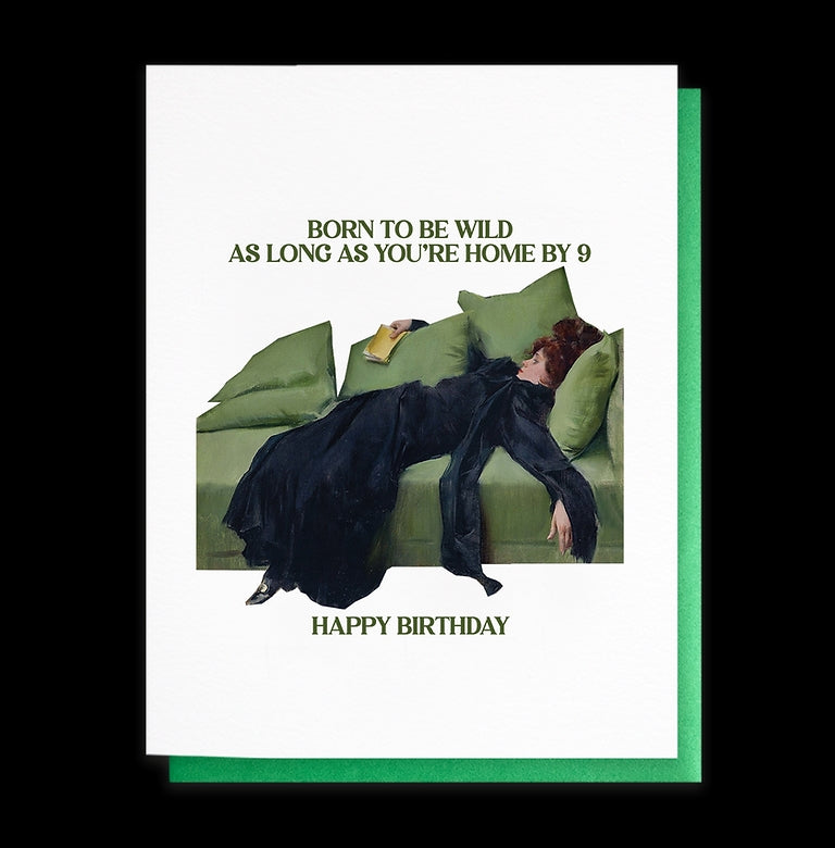 Born To Be Wild Birthday Card