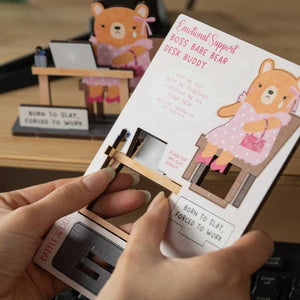 Dapple & Dot Wooden Pop Out Card | Born To Slay
