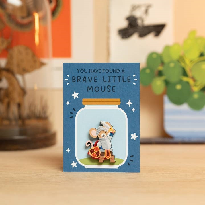 Dapple & Dot Pin | Brave Little Mouse