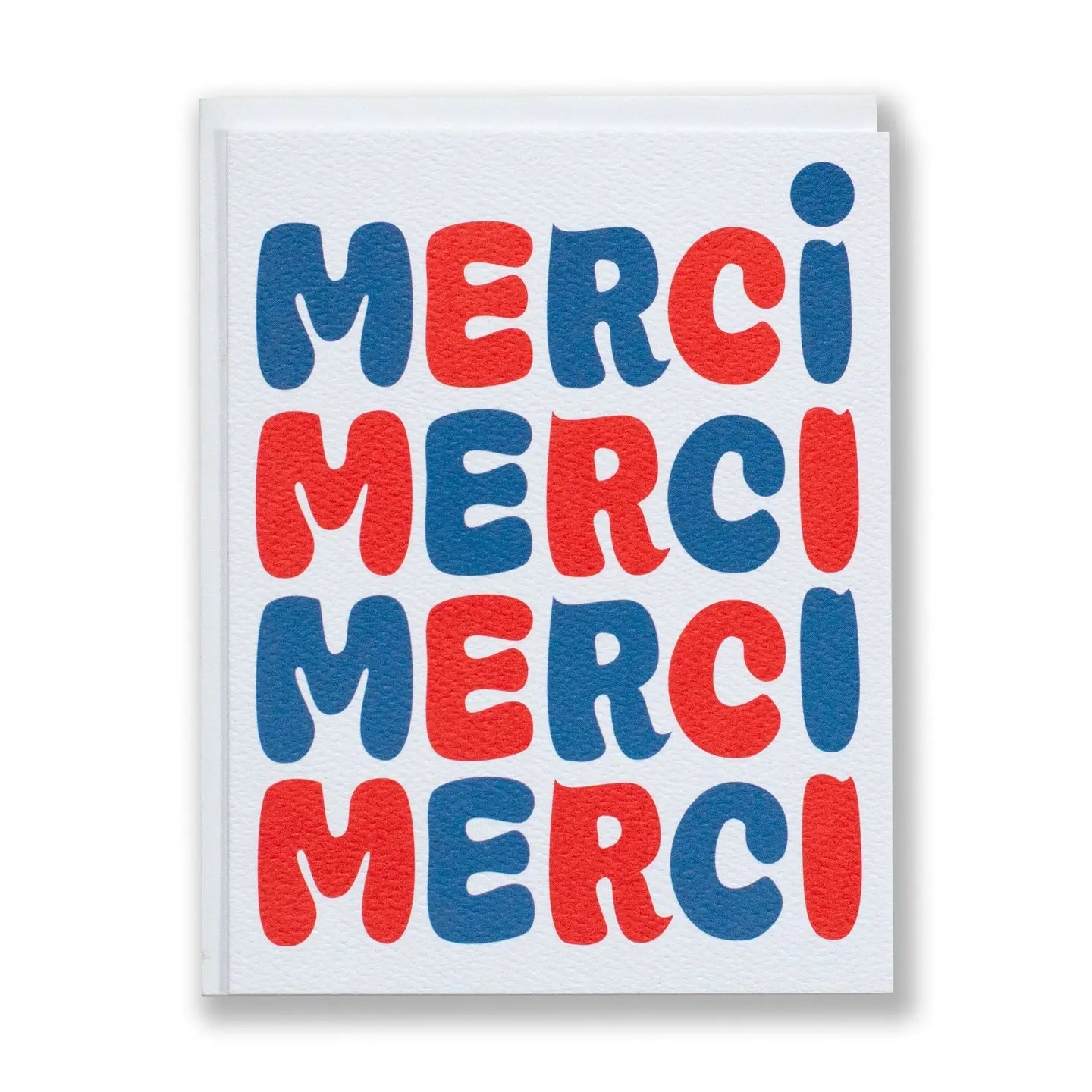 Merci French Thank You Card