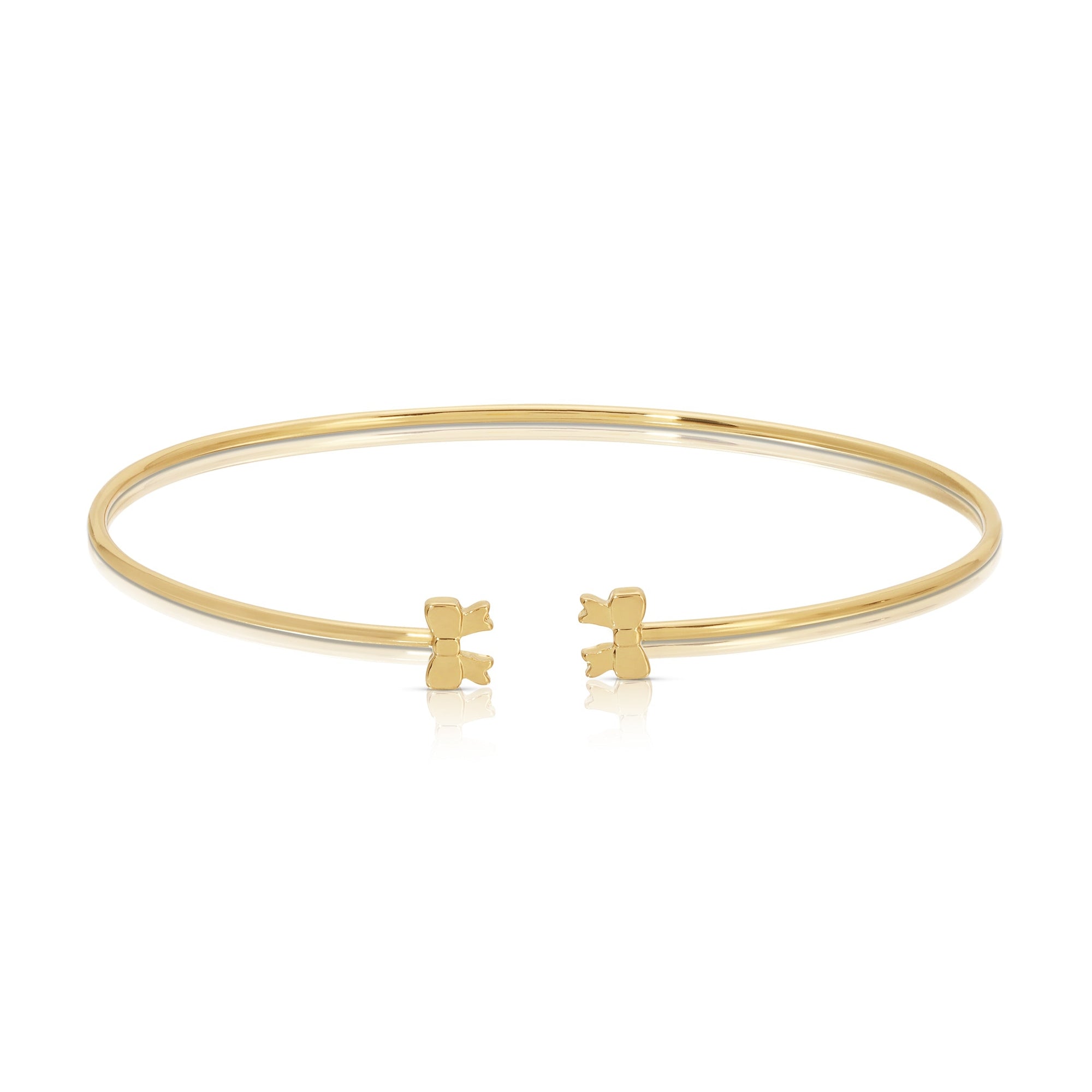 Ribbons And Bows Connection Cuff Bracelet