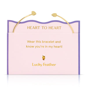 Heart To Heart Connection Cuff Bracelet