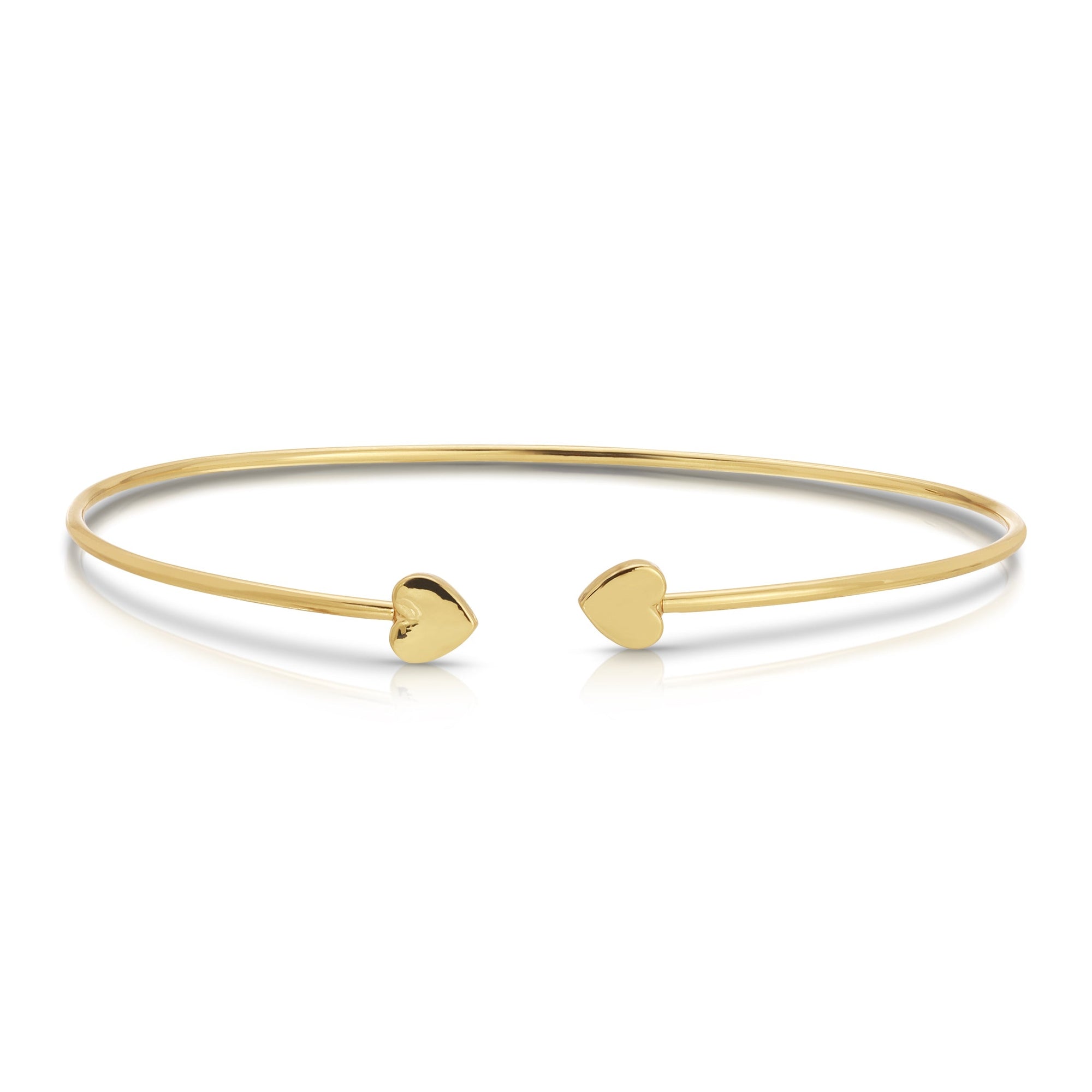 Heart To Heart Connection Cuff Bracelet