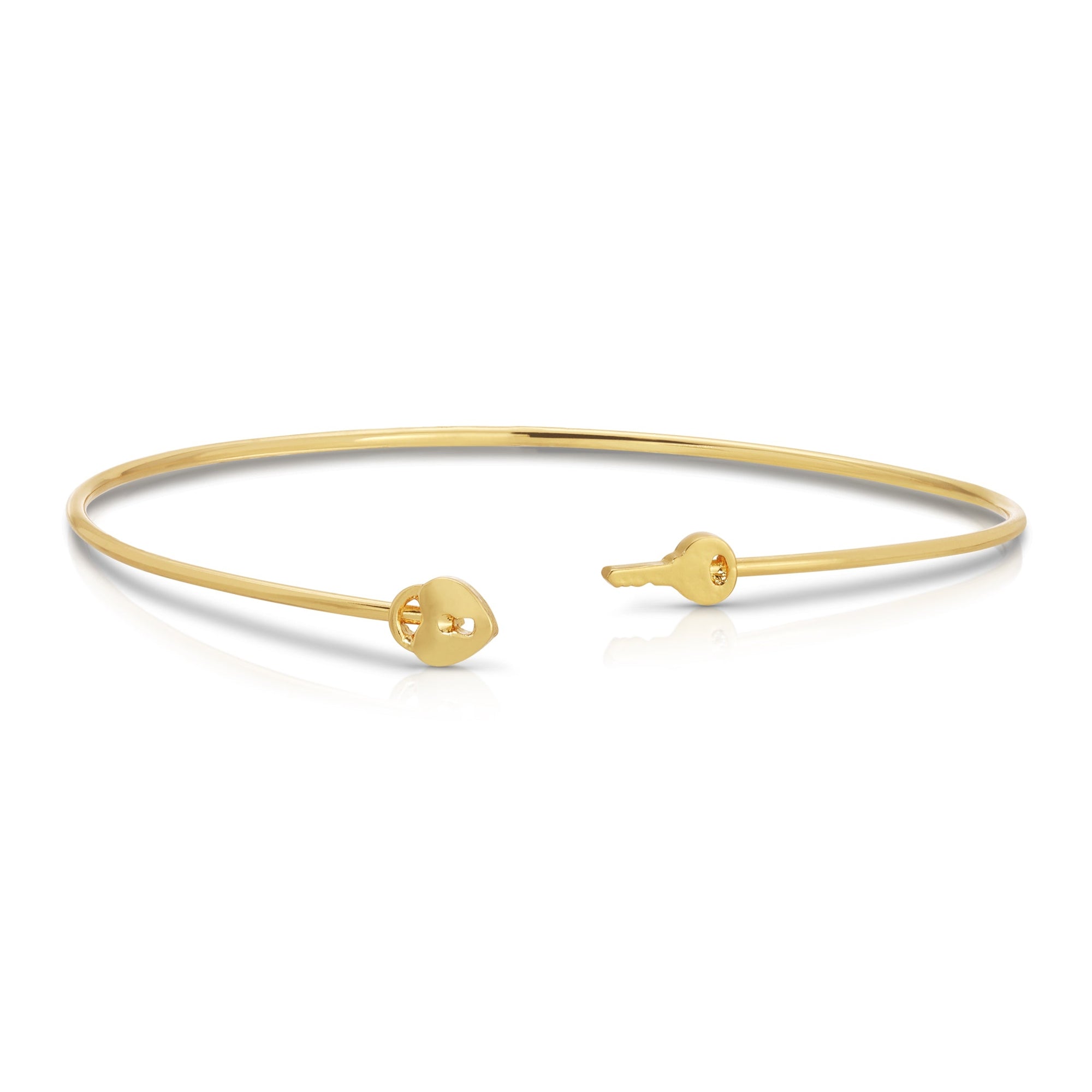 Key To My Heart Connection Cuff Bracelet