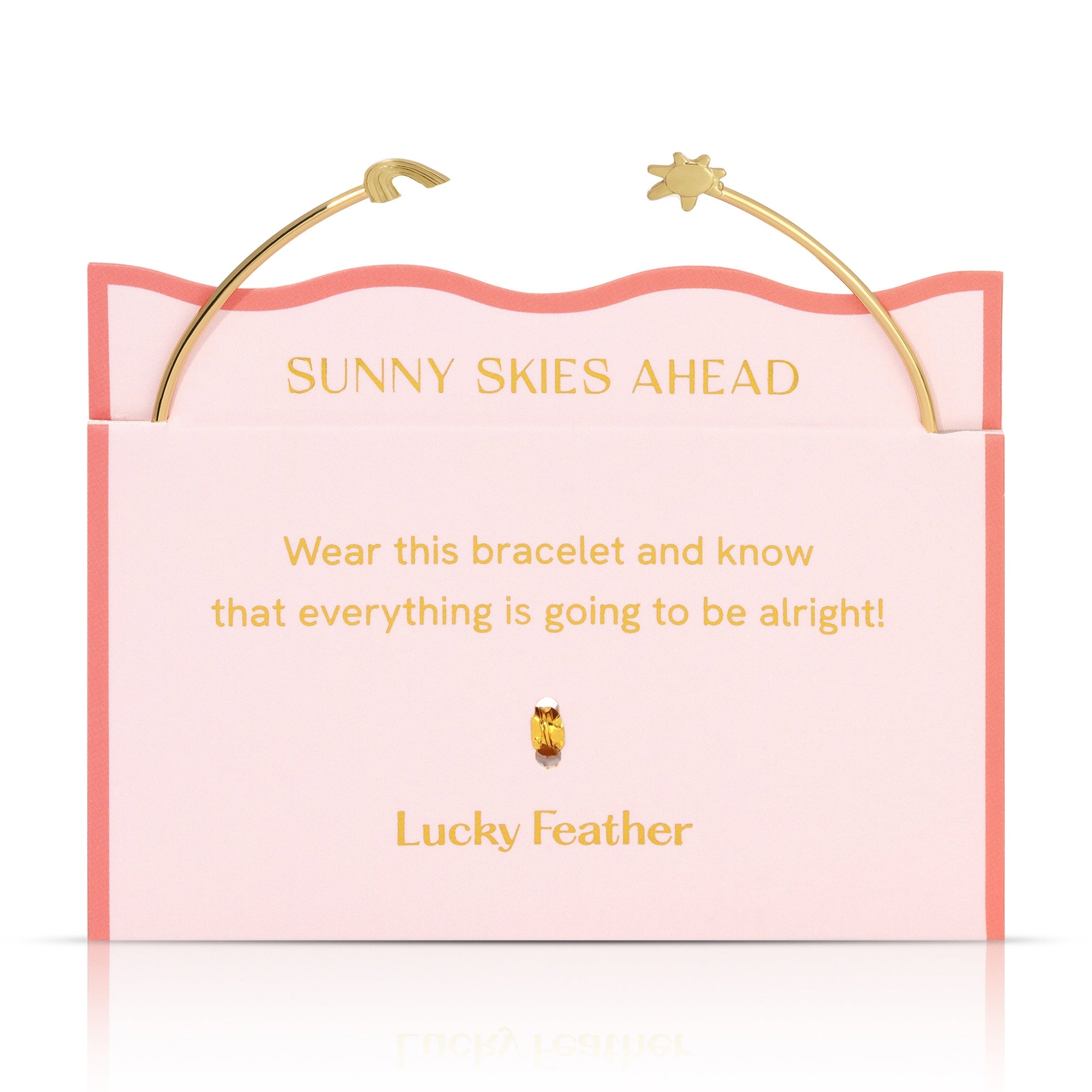 Sunny Skies Ahead Connection Cuff Bracelet