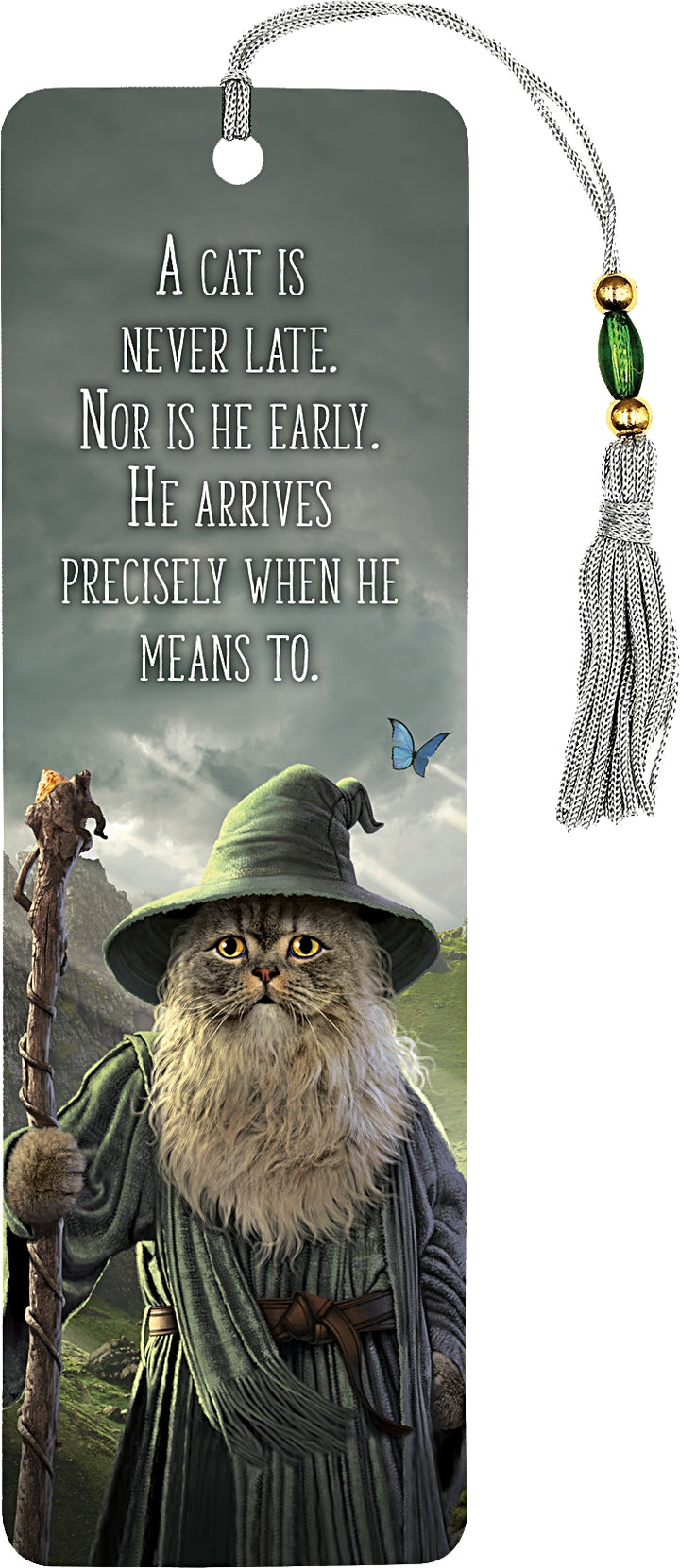 Catdalf Beaded Tassel Bookmark