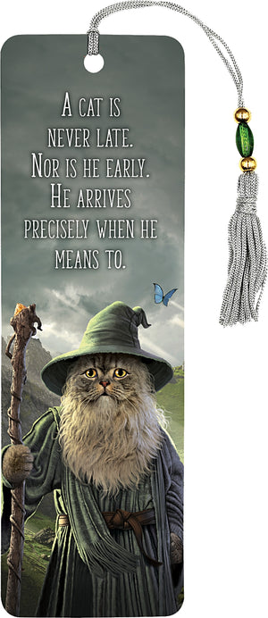 Catdalf Beaded Tassel Bookmark