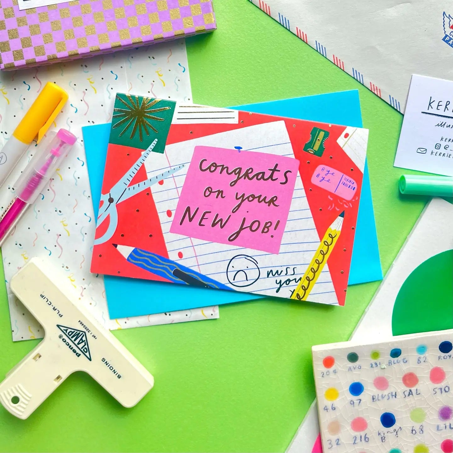 Congrats On Your New Job Card