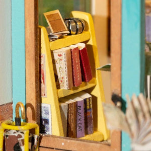 DIY Miniature Dollhouse Kit | Free Time Bookshop
