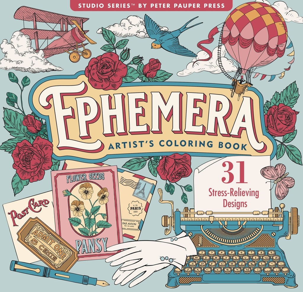Ephemera Colouring Book
