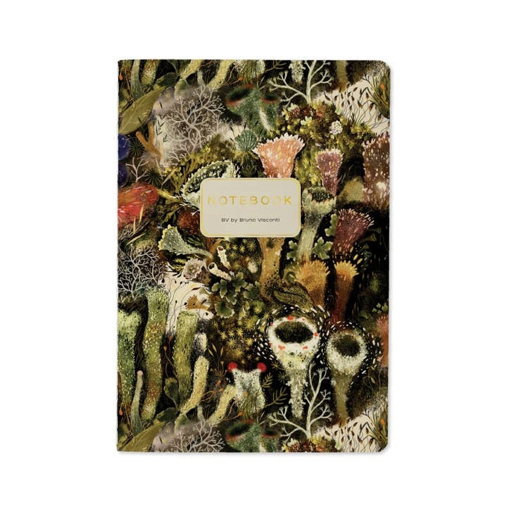 Forest Floor Small Lined Notebook