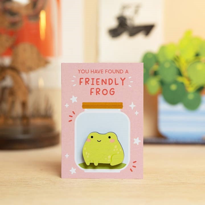 Dapple & Dot Pin | Friendly Frog