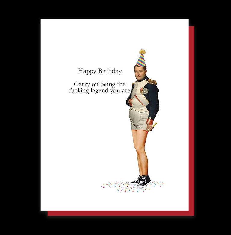 Fucking Legend Birthday Card
