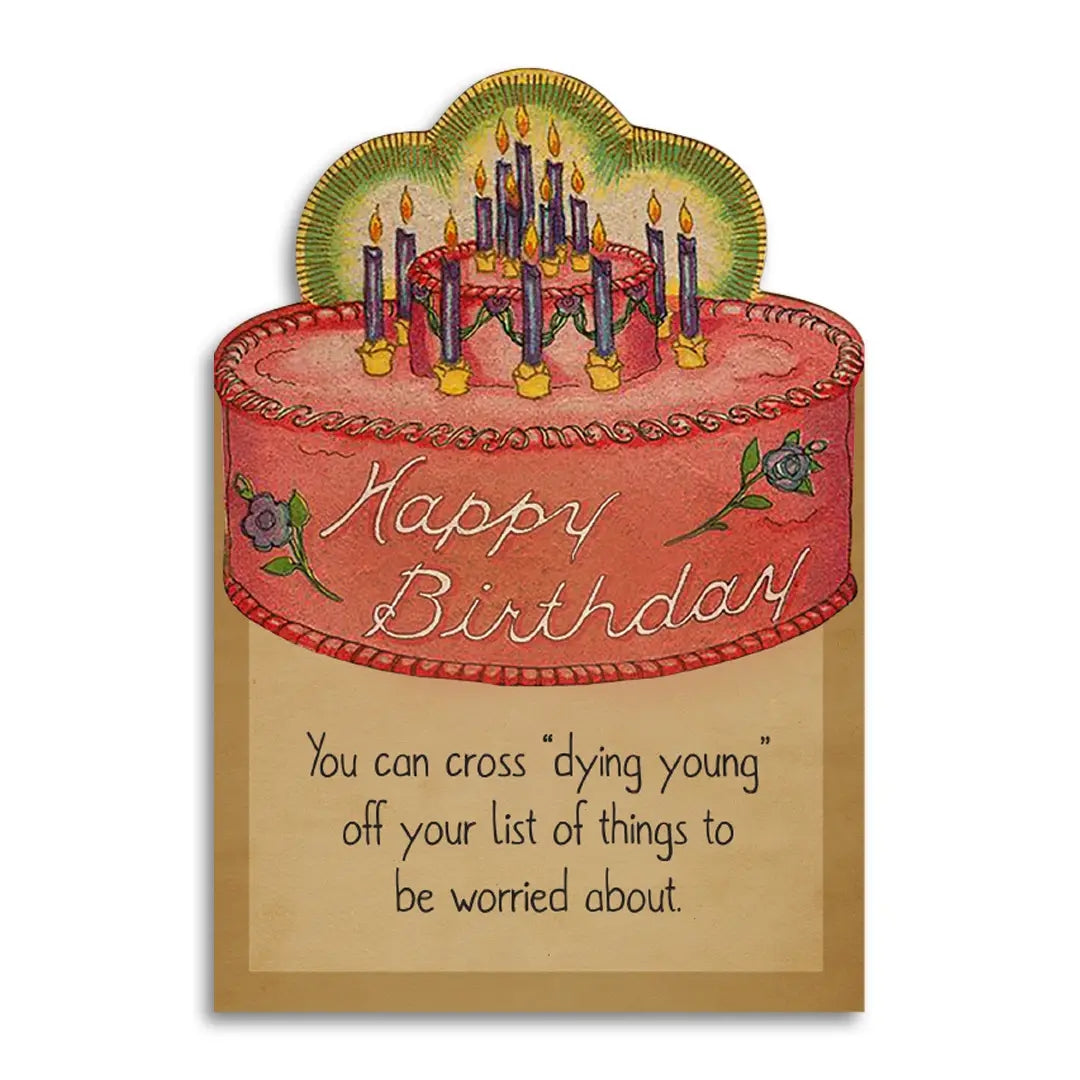 Funny Sarcastic Birthday Card