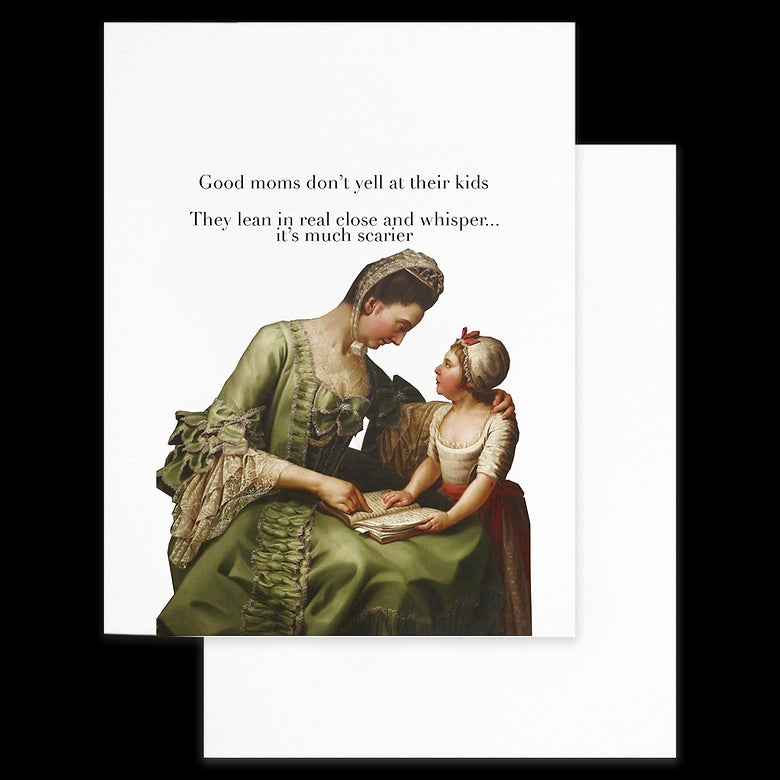 Good Moms Blank Humour Card