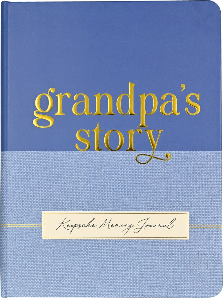 Grandpa's Story Keepsake Memory Journal