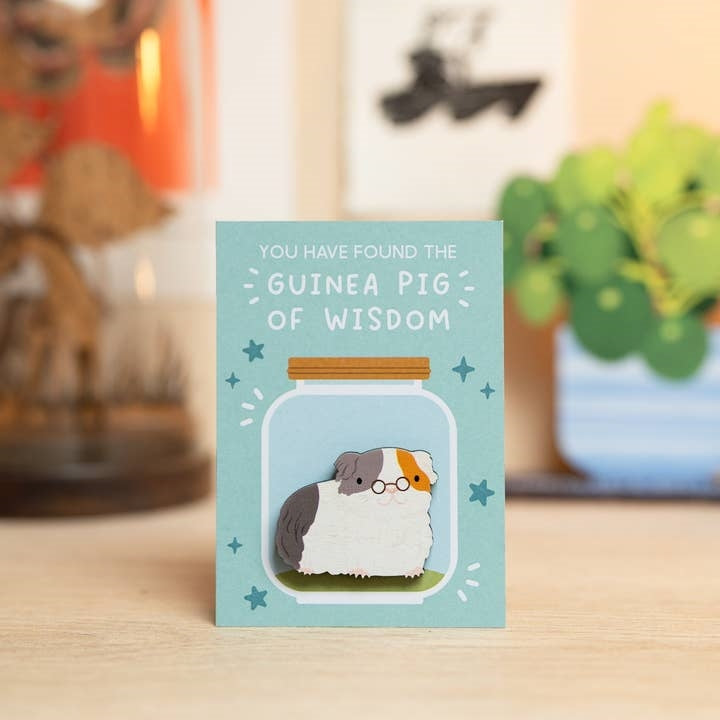 Dapple & Dot Pin | Guinea Pig Of Wisdom