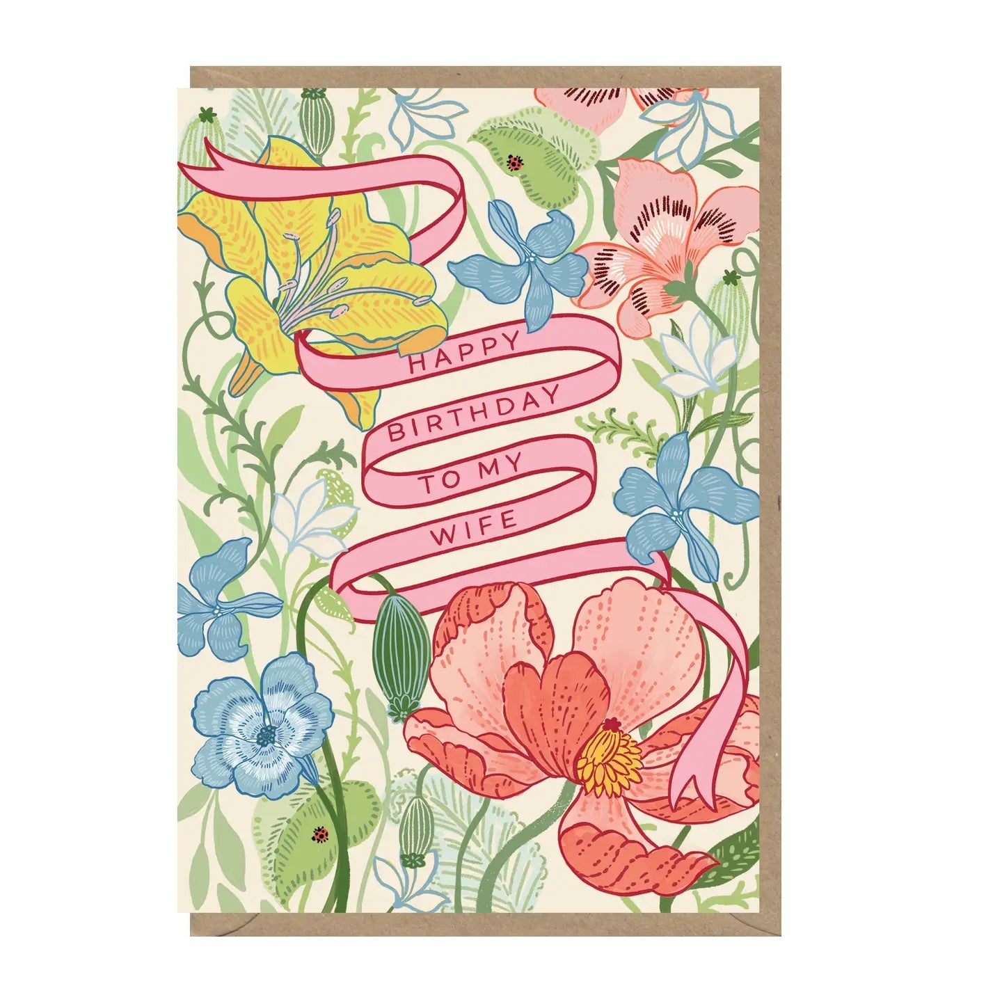 To My Wife Birthday Card