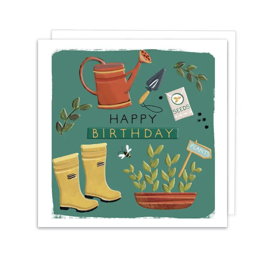 Gardening Birthday Card