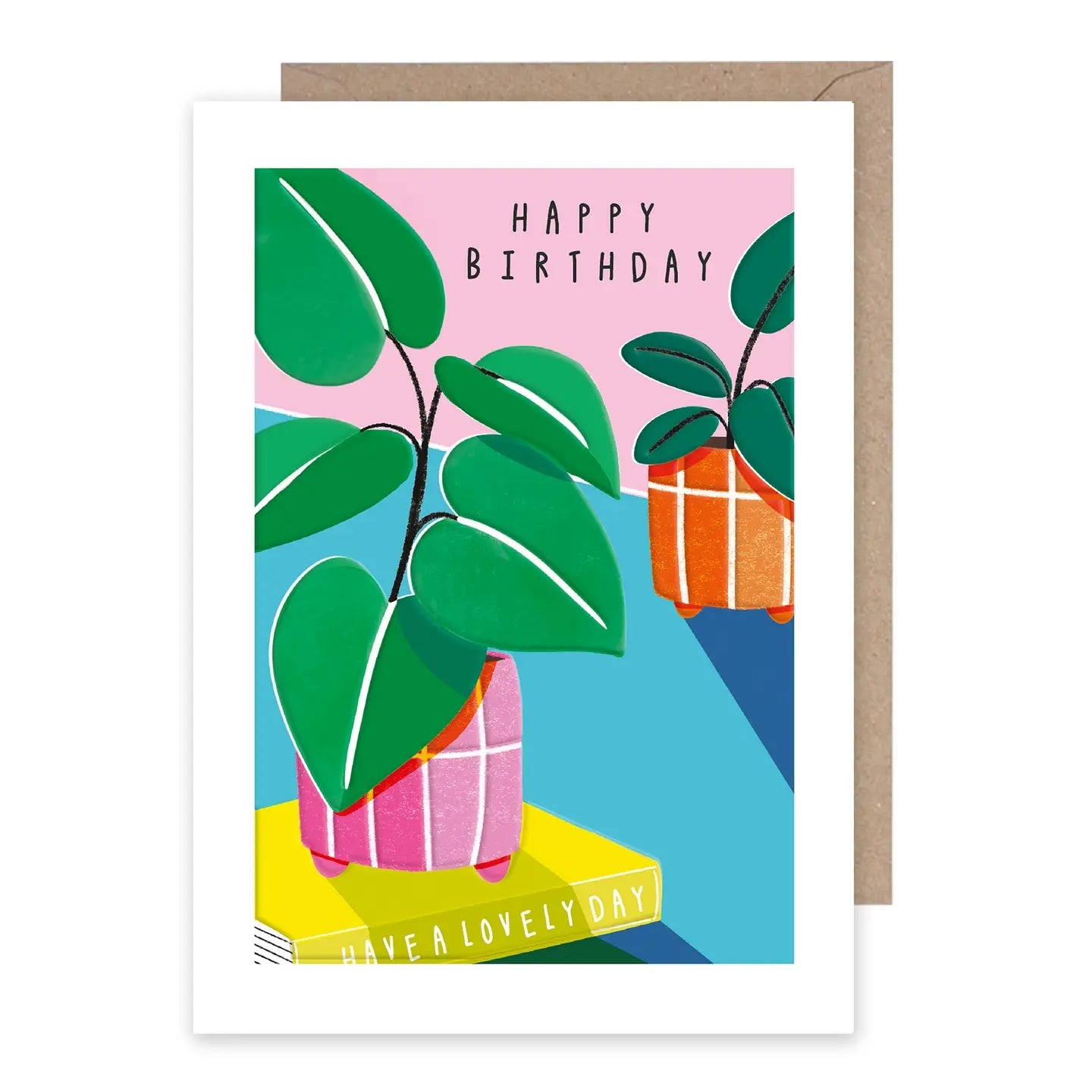 House Plants Birthday Card