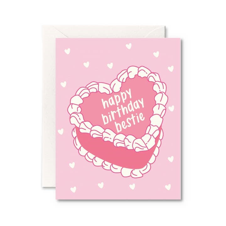 Bestie Birthday Card