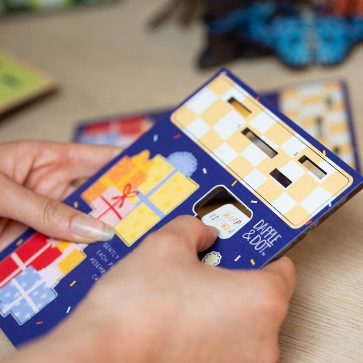 Dapple & Dot Wooden Pop Out Card | Happy Birthday Cat