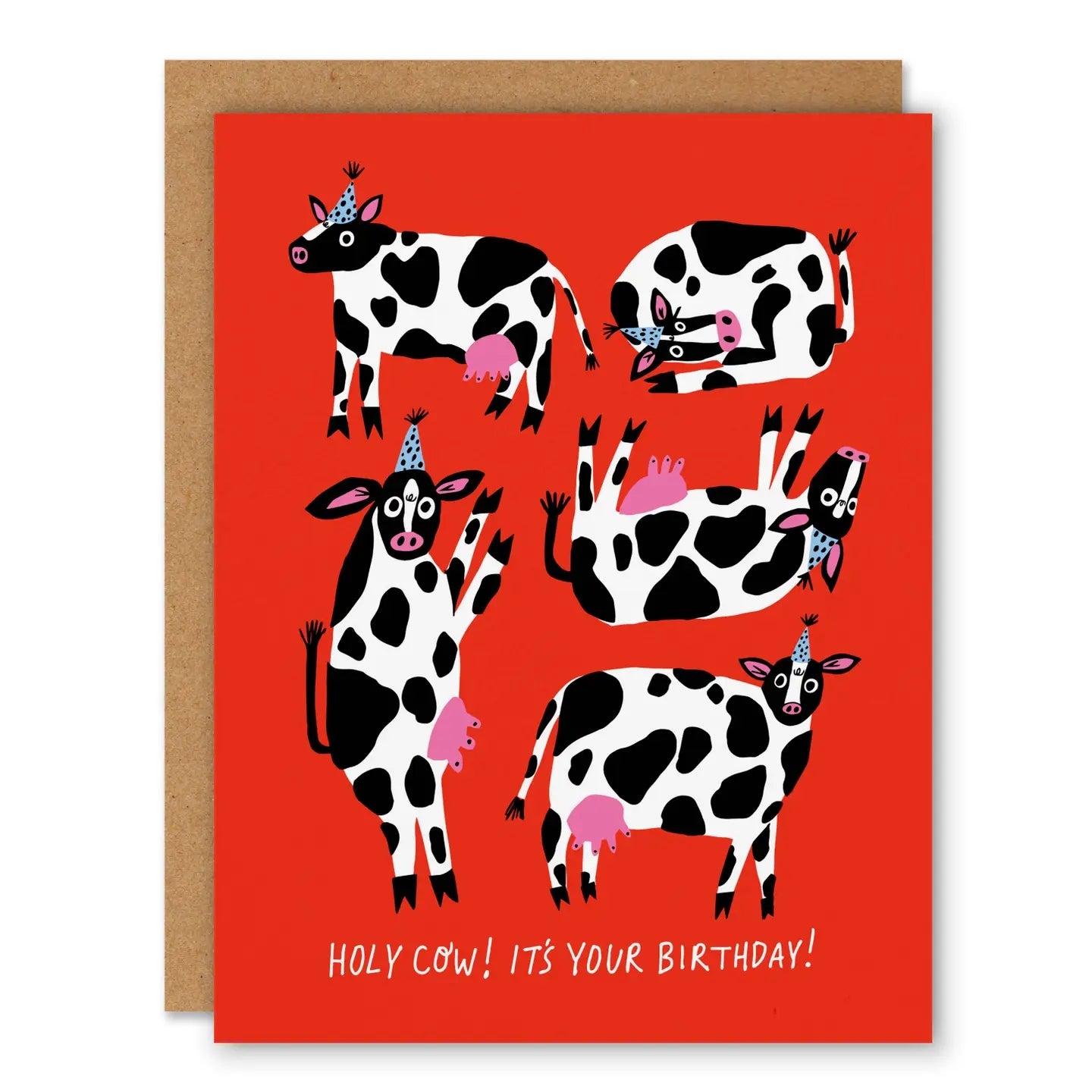Holy Cow Birthday Card