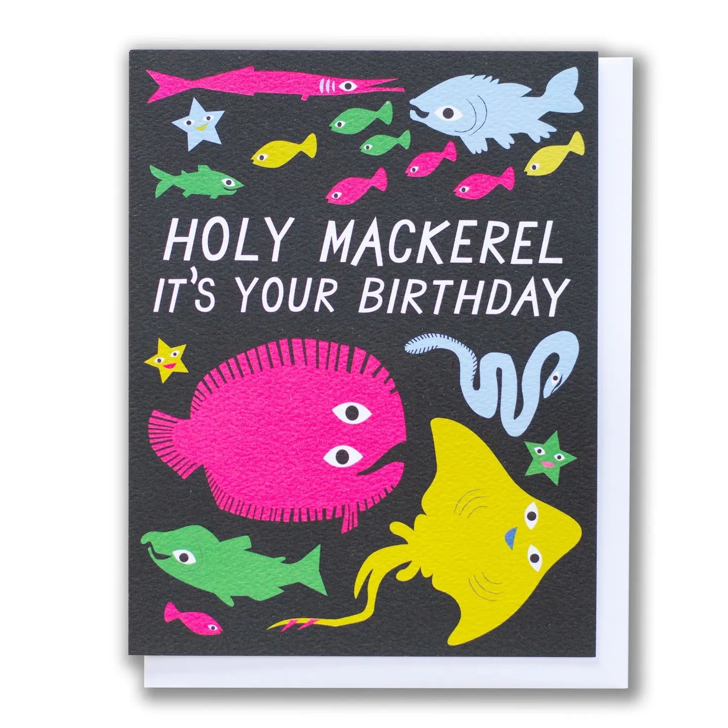 Holy Mackerel Birthday Card